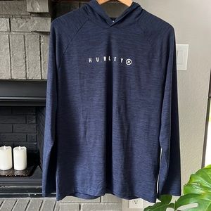 Mens Blue Hurley Pullover L